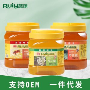 贊皇蜂蜜OEM/ODM 蕊源蜂蜜洋槐棗花土蜂荊花大桶裝蜂蜜源頭工廠