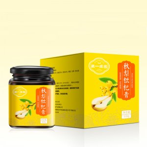 枇杷秋梨膏300g一站式貼牌代加工羅漢果枇杷雪梨膏膏滋源頭工廠