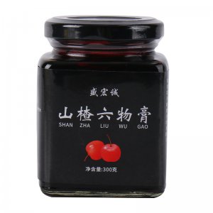 罐裝300g山楂六物膏專業定制兒童款健脾胃幼兒積食雞內金手工調理免費打樣