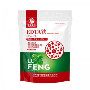 魯豐螯合鐵果樹蔬菜瓜果花卉缺鐵用黃化早衰沖施滴灌葉面EDTA鐵肥可OEM/ODM代工