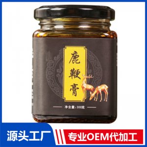 電商 酸棗茯苓枸杞膏滋代加工委托廠(chǎng)商雄參十寶膏鹿鞭膏貼牌OEM