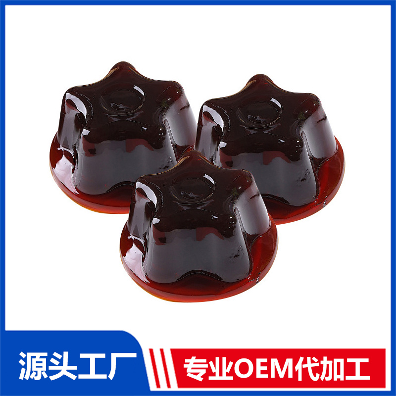 源頭工廠果凍代加工杯狀條狀果凍加工益生菌果凍生產廠家