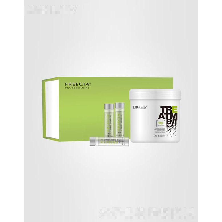 弗茜雅水養(yǎng)倒膜套裝 500ml+10mlx6有效深入發(fā)根強化新生毛發(fā)纖維