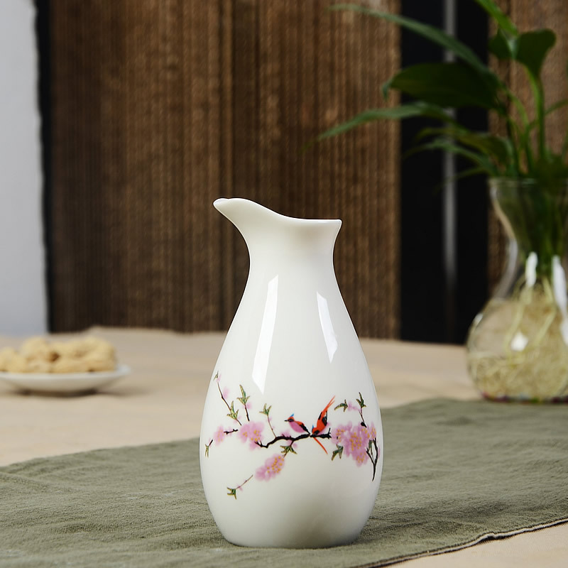 半斤裝企鵝陶瓷酒壺oem代工