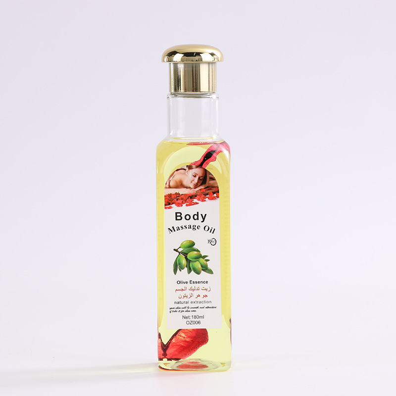 外貿美容院肩頸按摩精油推背身體活絡精油補水滋潤肌膚精華批發OEM代加工