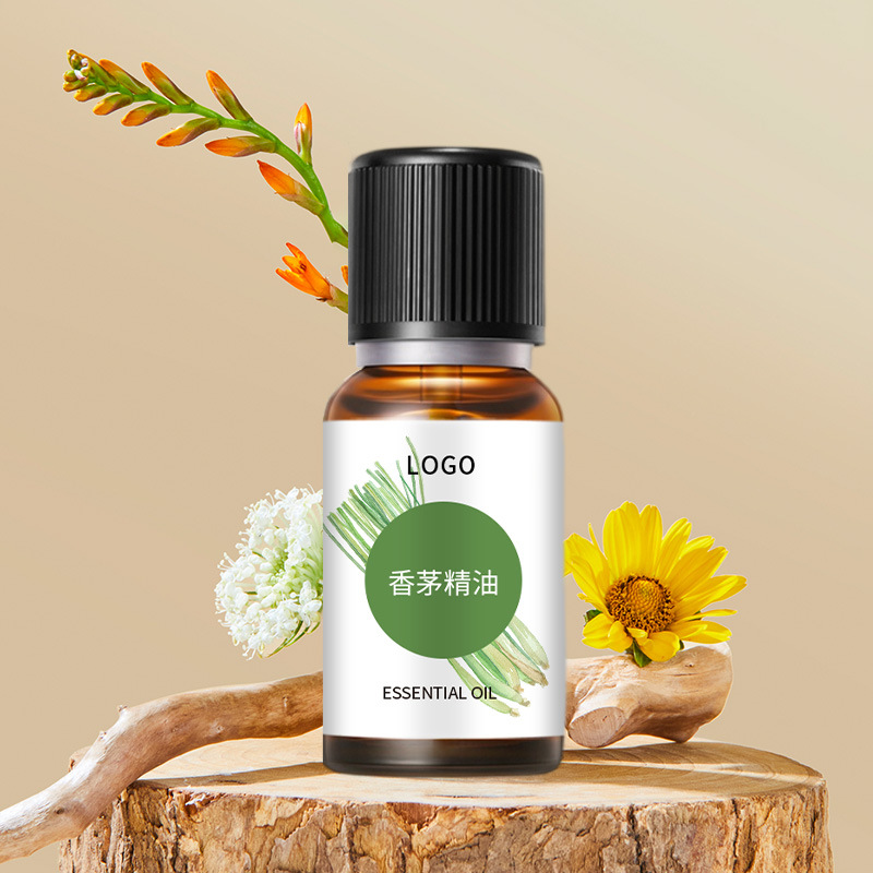 嘉媚樂源頭工廠OEM ODM定制香茅精油 細膩肌膚清新怡人單方精油OEM代加工