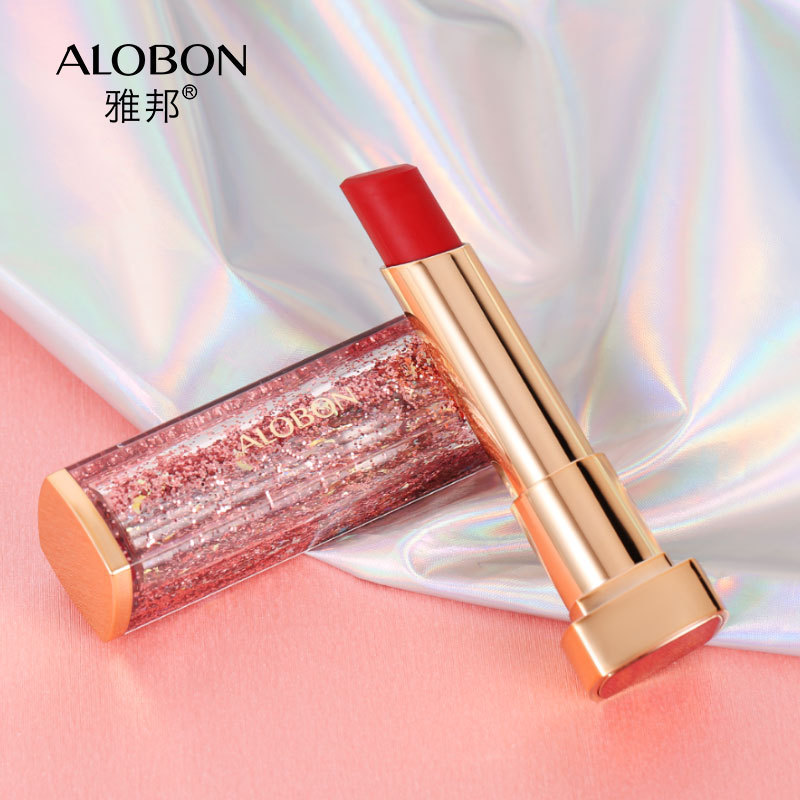 AloBon 雅邦 怦然星動口紅 不沾杯滋潤修容國貨彩妝正品唇膏批發(fā)OEM代加工