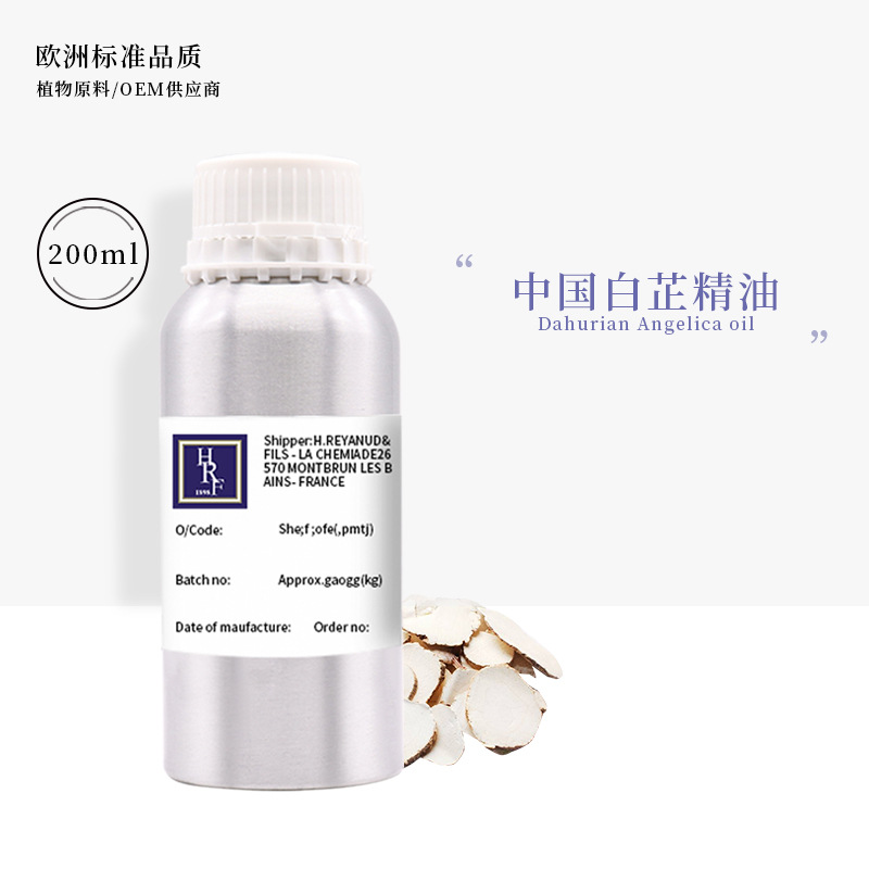 美容院單方精油推背按摩白芷油現貨純正天然香白芷純精油廠家批發OEM代工廠