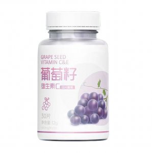 葡萄籽膠原蛋白片 花青素葡萄籽vc壓片糖 貼牌代工