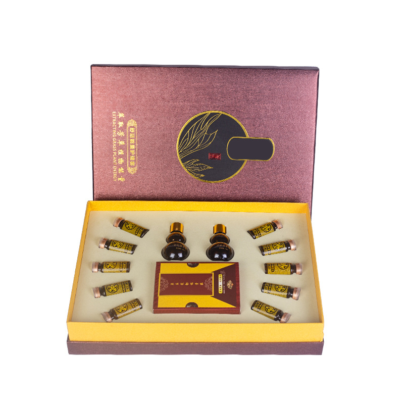 美容院拓客養生套盒身體護理草本發熱藥油刮痧按摩精油套廠家批發OEM代加工