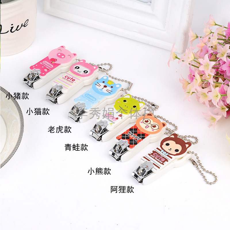 動物造型創意指甲刀 指甲鉗OEM代工廠