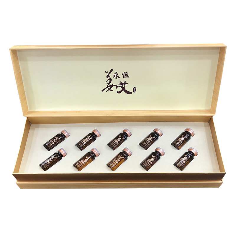 姜艾精油套盒一生美容院身體按摩油肩頸開背刮痧經絡卵巢乳腺推油OEM代加工