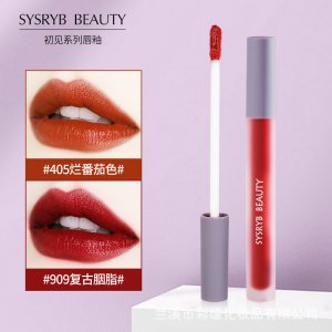 sysryb網紅霧面絲絨空氣唇釉oem代加工
