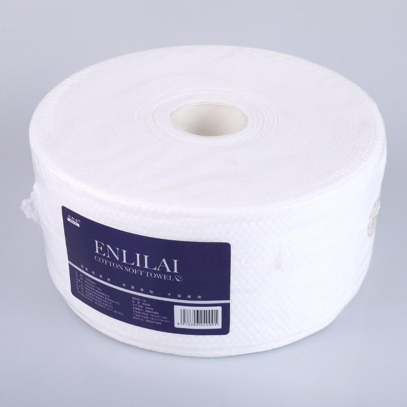 一次性潔面巾加厚卷式大卷250g柔巾卷珍珠紋批發(fā)棉柔巾批發(fā)洗臉巾OEM代加工