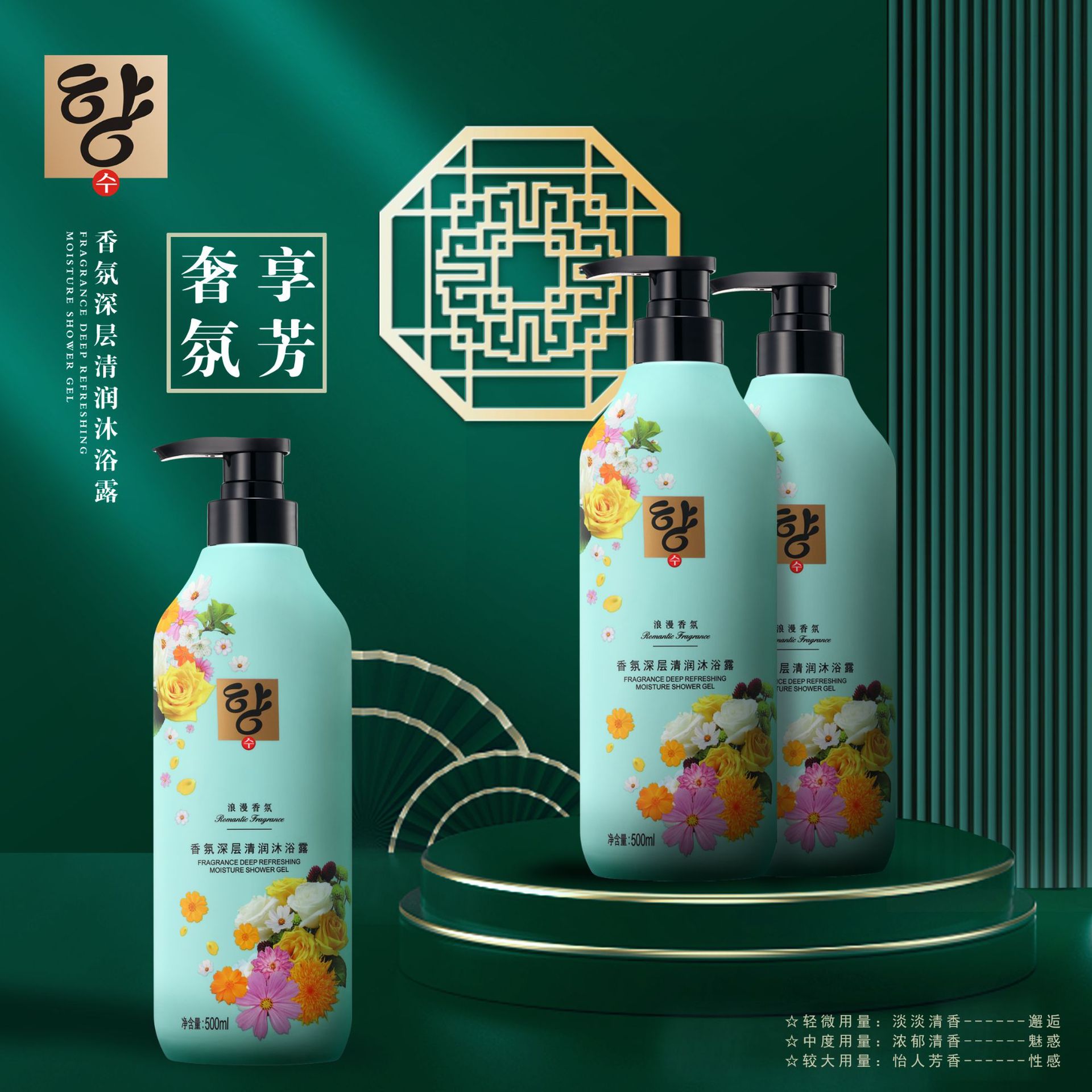 香氛洗護沐浴露OEM代加工