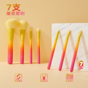 化妝刷套裝便攜彩色漸變眼影刷散粉刷腮紅刷美妝工具OEM代加工