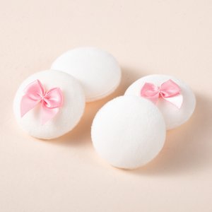 蝴蝶結散粉撲 OEM代加工