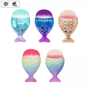 單支小號魚粉底刷 OEM代加工