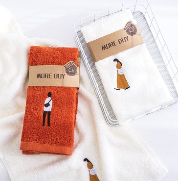 純棉毛巾 加厚酒店民宿實用速干LOGO繡字 賽奧 型號hwdj41523OEM代加工