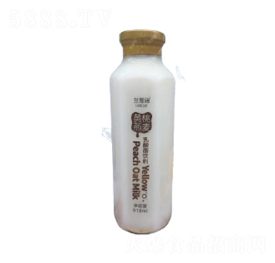 蘭翠思918ml系列黃桃燕麥乳酸菌飲料OEM代加工