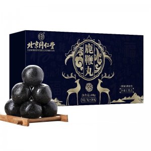北京同仁堂正品鹿鞭丸20粒膏丸男性滋補(bǔ)人參鹿腎鹿茸可搭配保健品
