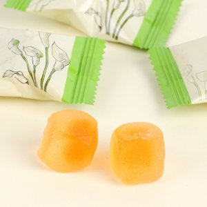 廠家直銷 木瓜葛根軟糖 爆漿糖果 零食現貨批發 可貼 可代