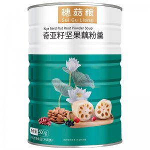 穗菇糧奇亞籽堅果藕粉羹代餐沖飲源頭工廠藕粉堅果羹一件批發(fā)代發(fā)
