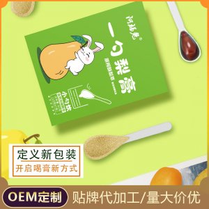 一勺梨膏 爆款網紅秋梨膏枇杷秋梨膏梨膏糖現貨批發一件代發
