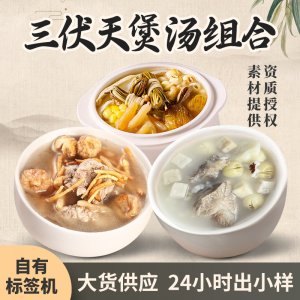 三伏天組合湯包燈心草玉竹湯太子參麥冬湯小兒四神湯一件代發批發