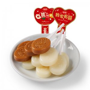 金冠大喜的好日子牛奶味棒棒糖OEM代加工