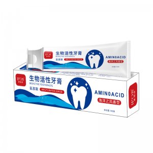 氨基酸清新口氣去牙漬亮白去黃口臭牙膏OEM代加工