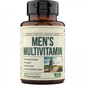 男士每日復(fù)合礦物質(zhì) 復(fù)合維生素補(bǔ)充劑 -維生素ACEDB族鎂螺旋藻