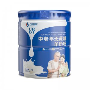 【尤愛倍特】中老年無蔗糖羊奶粉富硒高鈣益生菌女士成年成人奶粉