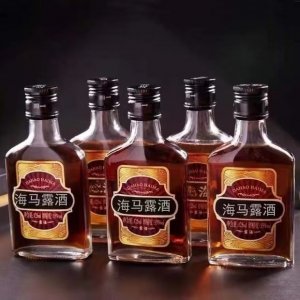 海馬露酒代加工125ml裝藥酒浸泡養生酒OEM貼牌定制生產廠家
