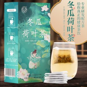 億花緣冬瓜荷葉茶盒裝袋泡茶OEM代加工