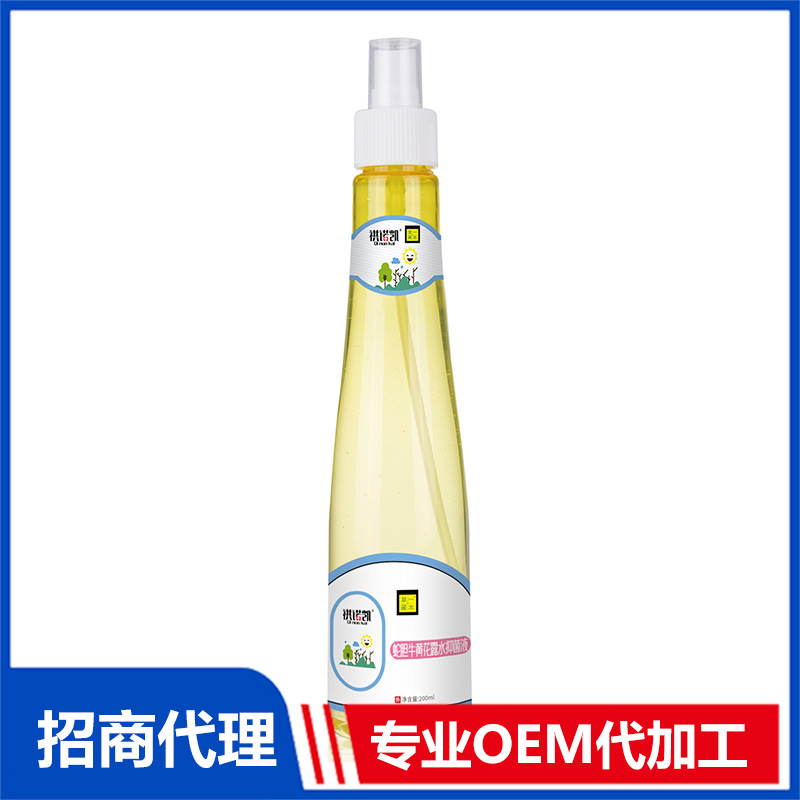 祺諾凱蛇膽牛磺花露水抑菌液200mlOEM代加工 花露水加工定制源頭工廠