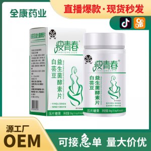代工 白蕓豆益生菌酵素阻斷片 膳食纖維粉 批發(fā)OEM