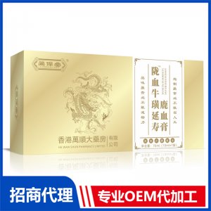 隴血牛磺延壽鹿血膏OEM 膏滋貼牌代工源頭工廠