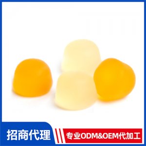 半圓形狀營養軟糖_進口營養品OEM招商代加工_進口營養品供應鏈