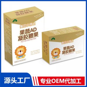葵花小博士果蔬AD凝膠糖果 OEM/ODM貼牌代加工批發(fā)定制源頭廠家