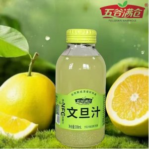 五谷滿倉(cāng)文旦汁300mlOEM代加工 果汁貼牌加工定制源頭廠家