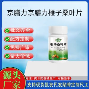 京善力榧子桑葉片OEM代加工片劑壓片糖果貼牌定制源頭工廠