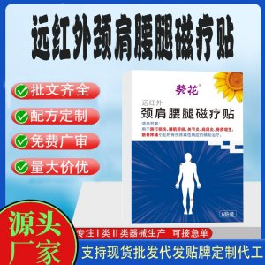 遠紅外頸肩腰腿磁療貼定制代工 貼劑支持現貨批發貼牌代加工
