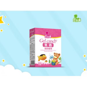 乳鐵凝膠糖果 紙盒裝OEM/ODM貼牌代加工批發定制