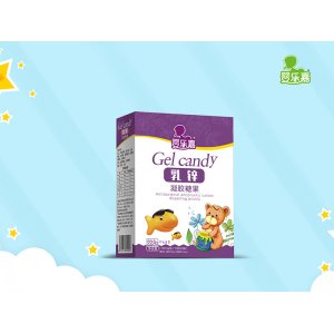 乳鋅凝膠糖果 紙盒裝OEM/ODM貼牌代加工批發定制